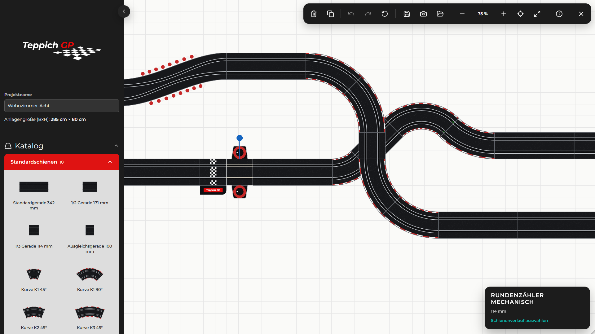 Screenshot Arbeitsfläche